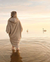 Poncho unisex | BEIGE