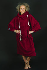 Poncho unisex | BURGUNDY