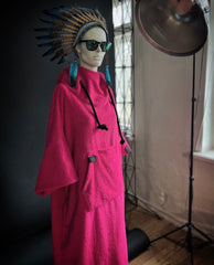 Poncho unisex | HOT PINK