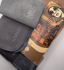 Car detailing towel set of 3 / GREEN