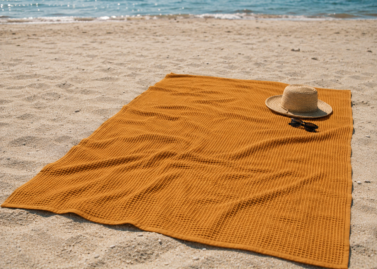 Beach Towel / MUSTARD