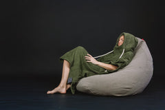 Poncho unisex | MOSS GREEN